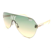 SUPERDRY Sunglasses MONOVECTOR Matte Opaque Peach with a Gradient Visor Lens 150