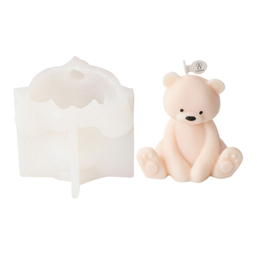 DIY 3D Aromatherapy Candle Handmade Gift Silicone Soap-1284