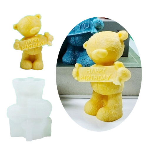 Reusable Castings Candle Making Mould Cylinders Silicone-D215 2