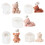 DIY 3D Aromatherapy Candle Handmade Gift Silicone Soap-1284 2