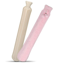 Hygiène et relaxation, bouillotte en caoutchouc de haute qualité avec housse souple, coussinet d'allaitement pour la thérapie par le froid et la