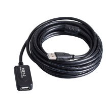 Cable USB 2.0 de alta velocidad para transferencia de datos, 10 metros, para conectar su computadora a dispositivos digitales con conector mini de 5