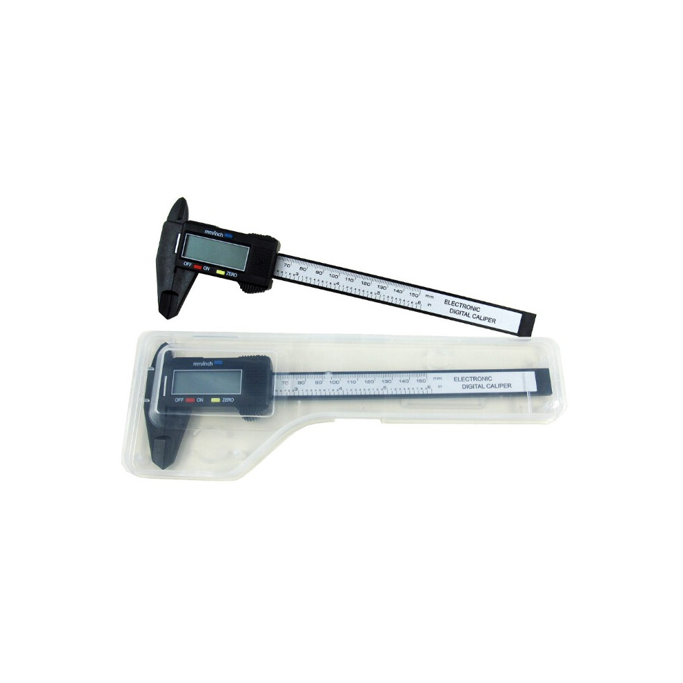 Precision Measurement Instrument, Wide Application In Jewelry Woodworking Automotive, Digital Caliper With Premium Material Carbon Fiber, User-Friendl 9454554506098