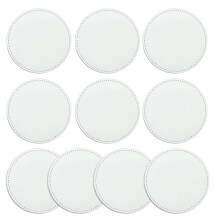 Hat Patches 8 Shapes Sublimation Patches for Hat-round 3 small