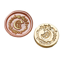 Sealing Wax Stamp Letter Series Wax Seal Stamp for-Letter C