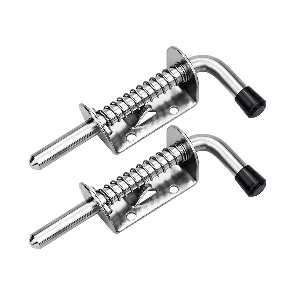 Flexible Use Gate Latch With Exquisite Stamping Technology, Strong And Durable 304 Stainless Steel For Smooth Closing Action, Multipurpose For Gates S 9454554480084
