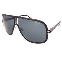 CARRERA Sunglasses FLAGLAB 11 Black/Ruthenium with Grey CAT.3 Lenses 003 IR