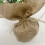 Charming Irish Rice Bead Burlap Tree Artificial Plant-A09182 6