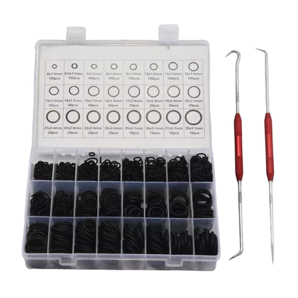 All In One Rubber Seal Pack 1200Pcs Sealing O Rings For Plumbing 7696000744155