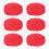 6Pcs Knitting Yarn Thread Soft Crochet-65 deep western red 1