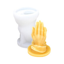 Buddhas Beads Hand Silicone Moulds for Praying-Hands together