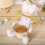 Easter Rabbit Miniatures Lovely Rabbit with Basket Miniatures 6