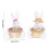 Easter Rabbit Miniatures Lovely Rabbit with Basket Miniatures 3