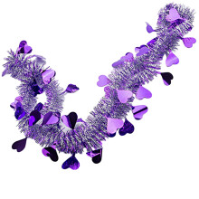Sweet Valentine Day Decoration Garlands Heart Tinsel Garlands-5