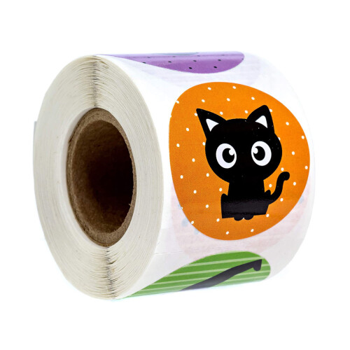 Διακοσμήσεις για πάρτι Halloween, Χαριτωμένοι χαρακτήρες σε εναλλασσόμενα σχέδια, 500