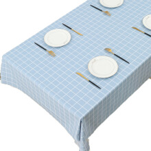 Vinyl Tablecloth, Heat Resistant Durable PVC Outdoor Camping Tablecloth, For Picnic Table, Waterproof Oil Proof Spill Proof, Various Sizes, Easy To Cl