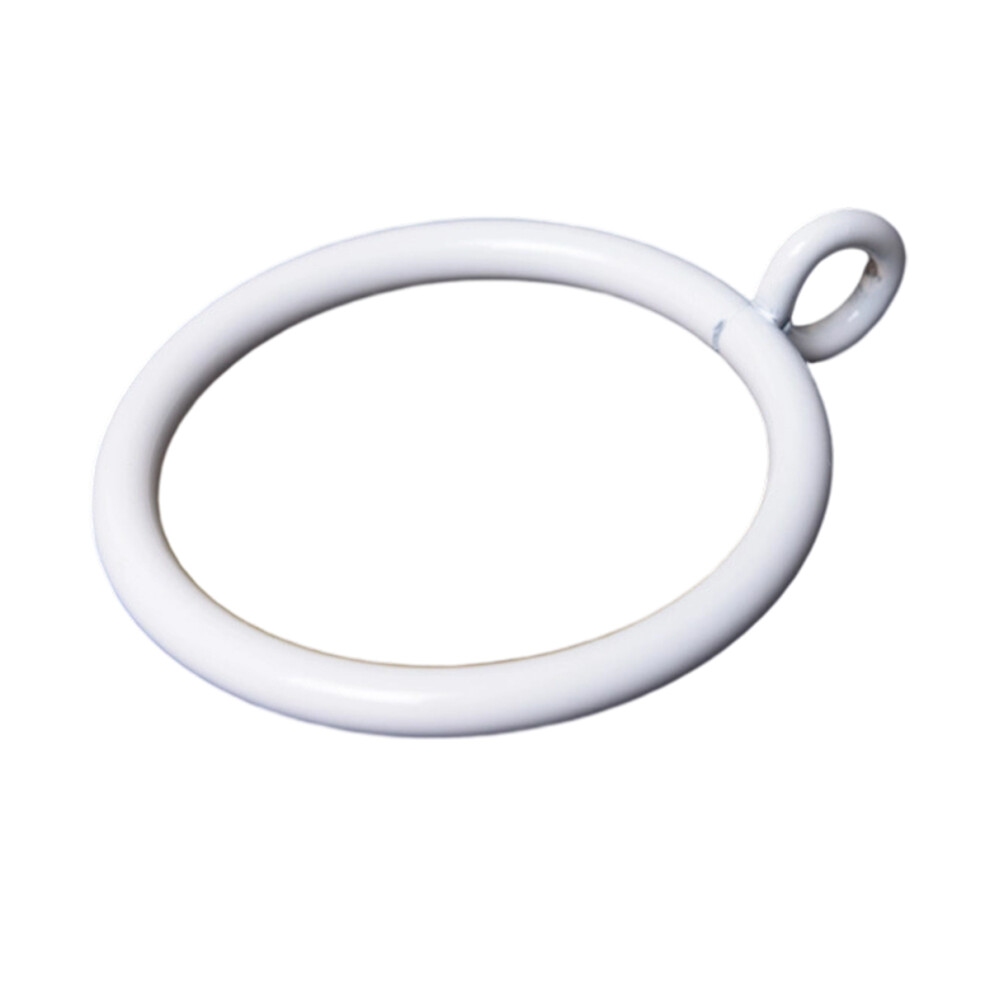 Curtain Ring With Eyelets, Openable Curtain Rings With Eyelets, Heavy Duty Rustproof Metal Drapery Rings For Residential And Commercial Use, Smooth Gl 9454554543604