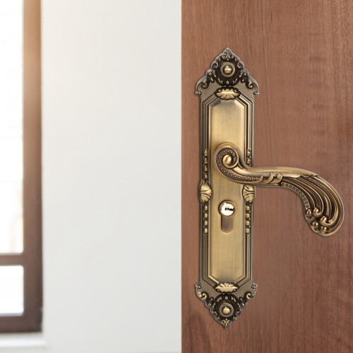 Zinc Alloy Door Handle, Ergonomic Design Nonque Styled Pull Handle For Wide Application In Home Office 2