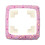 Gripper Strips Frame Cover Punch Needle Frame-pink 40*40cm 1