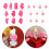 Bowknot Baking Molds Bow Number Silicone Mould Handmade Epoxy-8 3