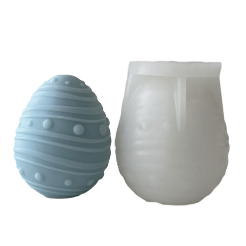 3D Eggs Candle Mold Easter Candle Silicone Mold for Candle-922