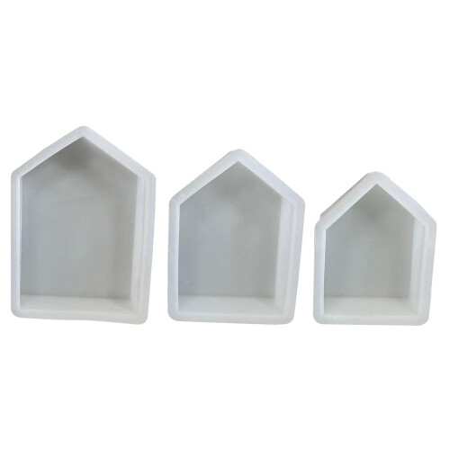 House Shape Candle Silicone Mould DIY Soap Mold Small-Middle 1