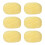6Pcs Soft Crochet Thread Acrylic Yarn for Hand-16 light yellow 1