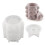 Jar Resin Mold with Lid Decors Storage Jar Epoxy Casting Mold 1