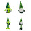 1PC StPatrick's Day Gnomes Irish Doll-Legless womens mode 2