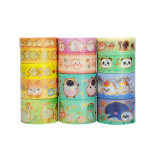Inspiration Unleashed: Japanese Washi Paper, Gold Foil Washi Tape For Artistic Ventures, No Residue Removable, Unique Designs For Artistic Expression,