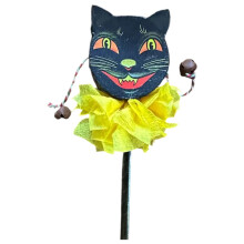 Musikalische Handtrommel aus Holz für-Schwarze Katze