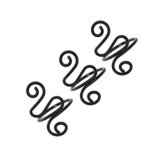 Adjustable Crochet Tension Rings for Finger Yarn Guide-Black