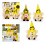 Bumble Bees Gnome Scandinavian Dwarfs Plush Beard-Mens style 3