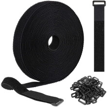 Elegantes Organisationsmeisterwerk, individuell anpassbare Nylon-Kabelbinder, robuste, wiederverwendbare Befestigungselemente, verstellbare
