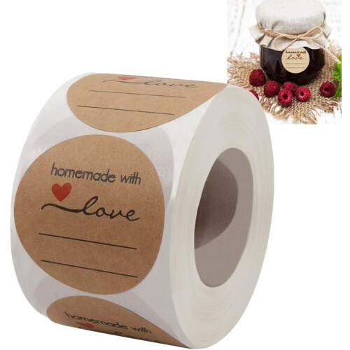 Αδιάβροχα, Kraft Homemade with Love αυτοκόλλητα για εξατομικευμένες σπιτικές δημιουργίες,