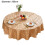 Timeless Table Cover, Washable Round Tablecloth That Offers Convenience Without Compromise 2