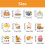 12Piece Easter Party Cake Decorations Easter Cupcake-Style 2 4