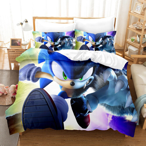 Αδειοδοτημένο Sonic Decor, Σετ Κλινοσκεπασμάτων Sonic από Μικροΐνες, Επίσημα Είδη Sonic the 1