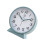 Simple Child Friendly Quiet Alarm Clock Big Numerals-dark green 1