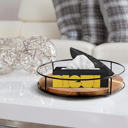 Πικάπ Lazy Susan από ξύλο ακακίας, Smooth360 περιστρεφόμενος οργανωτής για πάγκο 1