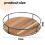 Πικάπ Lazy Susan από ξύλο ακακίας, Smooth360 περιστρεφόμενος οργανωτής για πάγκο 5