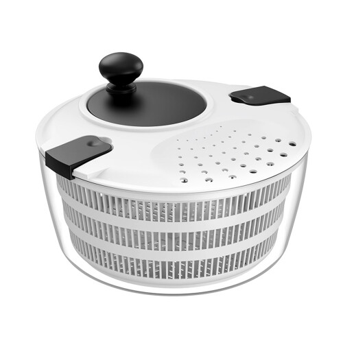 Hand Handle Salad Spinner Two Layer 4L ABS Kitchen-dehydrator