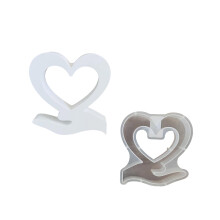 Silicone Mould Heart Shaped Tube Hydroponic Vase Molds-3