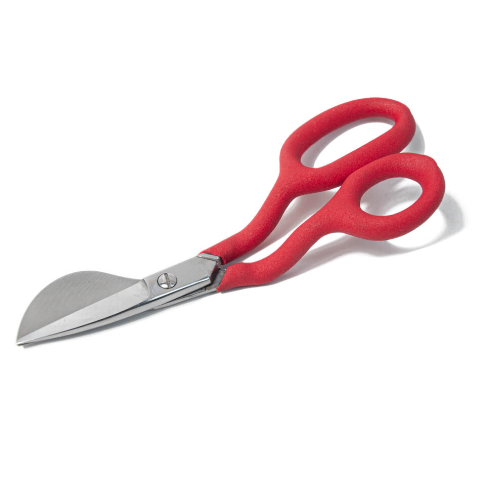 Multipurpose Carpet Pile Scissors 7 Inch Duckbill-Matte Red 7754000799008