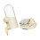 Spill proof Automatic Water Dispenser Bird Stainless Steel-D 1