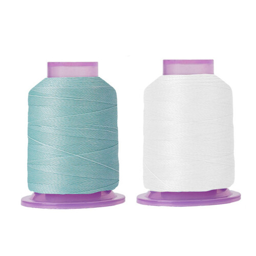 2 Spulen Thermochromes Polyester-Nähgarn Farbwechselgarn-B09