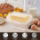 Butter Dividing Storage Box with Lid Kitchen Butter-Clear 7