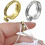 4PCS Knitting Loop Crochet Rings Adjustable Crochet Rings 7
