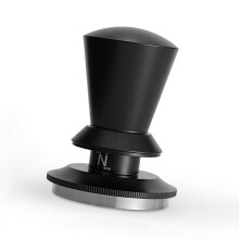 Professioneller Kaffeestampfer mit-58,35 mm Schwarz