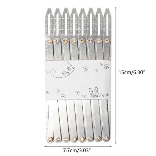 Expanding Sewing Gauge Button Guide Equal Space Divider 2